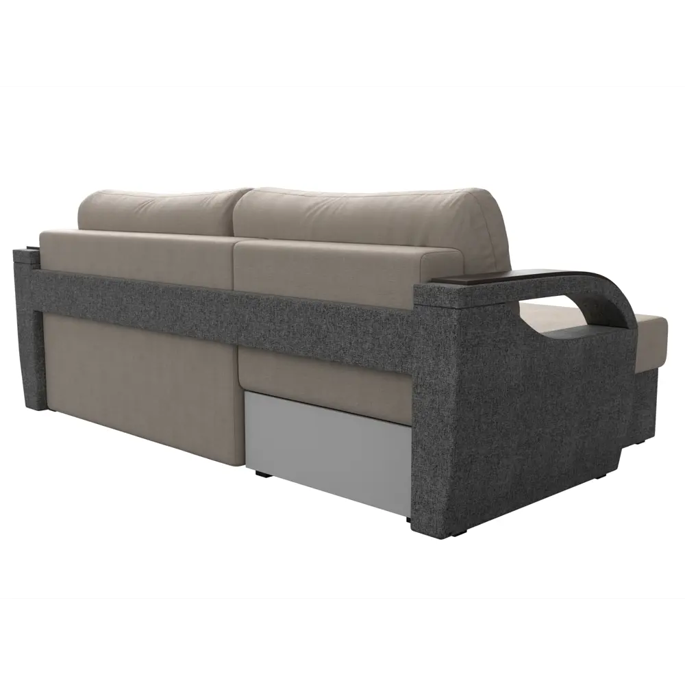 Фото 8 Диван Лига Диванов Форсайт 111603L 226x92x151 см рогожка цвет бежевый