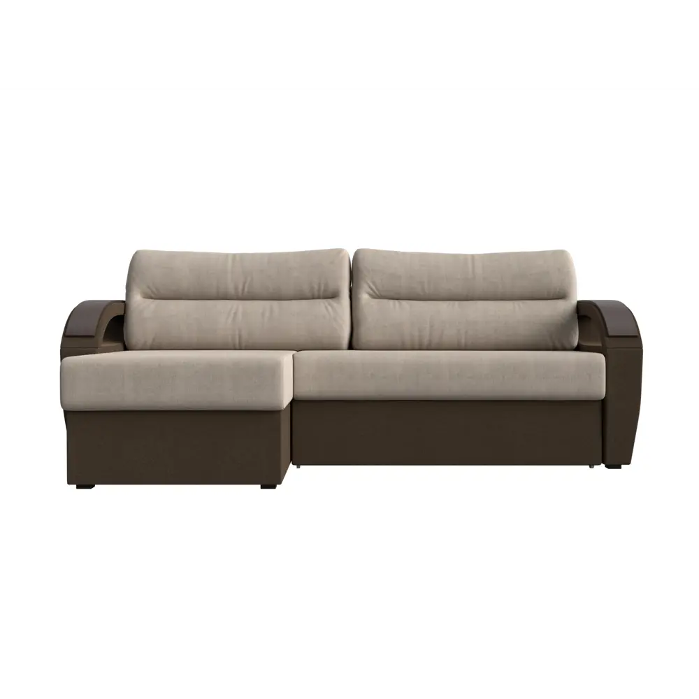 Фото 2 Диван Лига Диванов Форсайт 111602L 226x92x151 см рогожка цвет бежевый