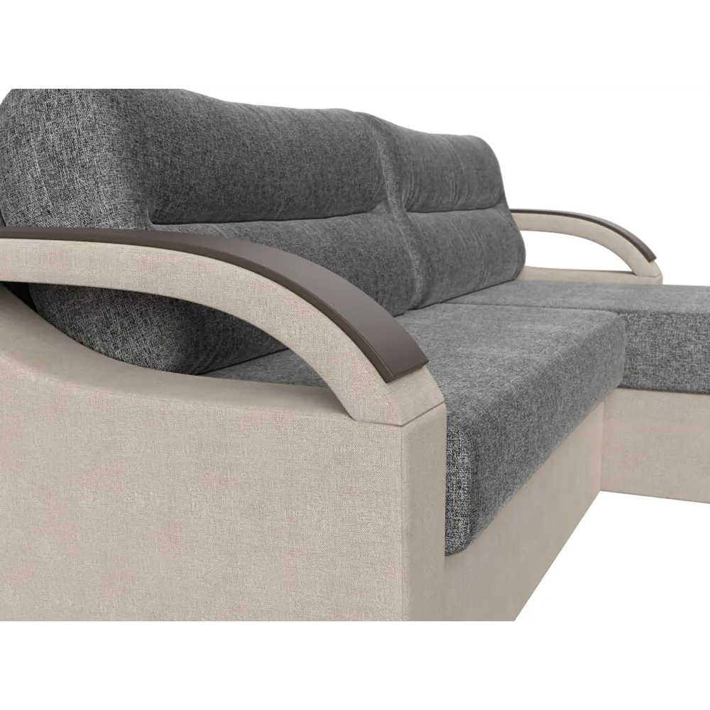 Фото 4 Диван Лига Диванов Форсайт 111606 226x92x151 см рогожка цвет серый Фото 4 Диван Лига Диванов Форсайт 111606 226x92x151 см рогожка цвет серый