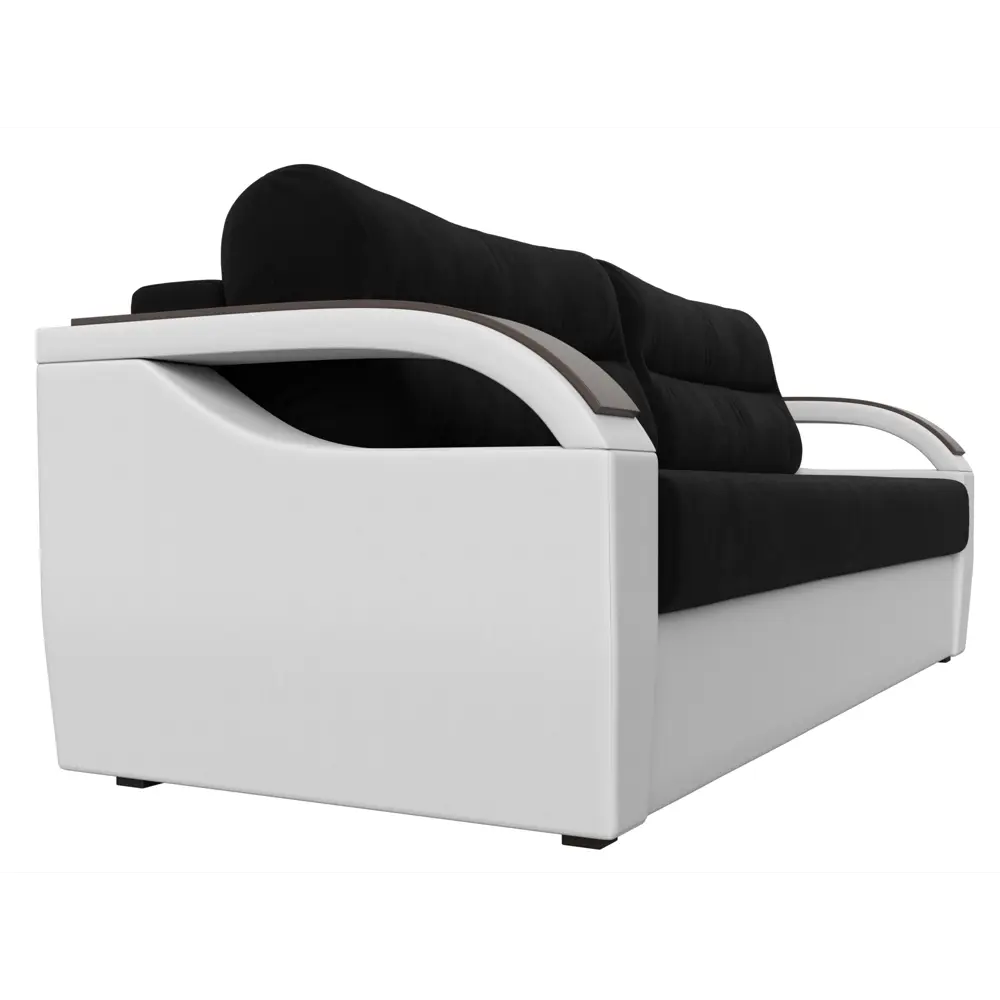 Фото 3 Диван Лига Диванов Форсайт 100754 226x92x96 см вельвет цвет черный