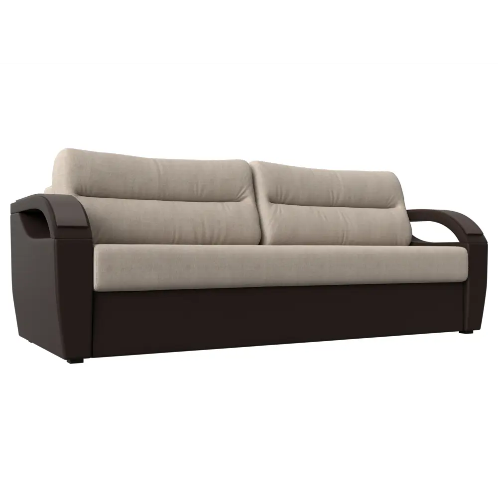 Фото Диван Лига Диванов Форсайт 100756 226x92x96 см рогожка цвет бежевый