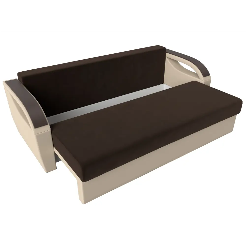 Фото 6 Диван Лига Диванов Форсайт 100758 226x92x96 см рогожка цвет коричневый