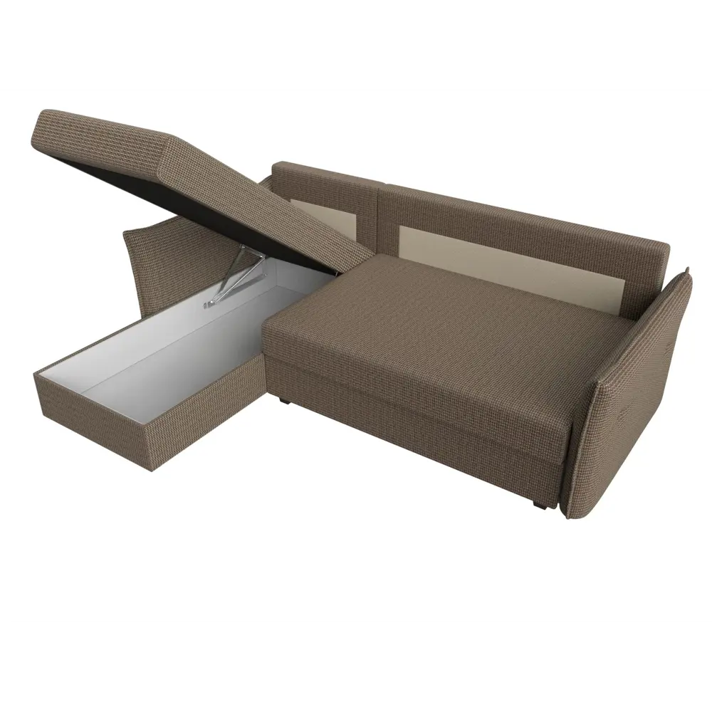 Фото 8 Диван Лига Диванов Лига-004 118449L 226x85x140 см рогожка цвет коричневый Фото 8 Диван Лига Диванов Лига-004 118449L 226x85x140 см рогожка цвет коричневый