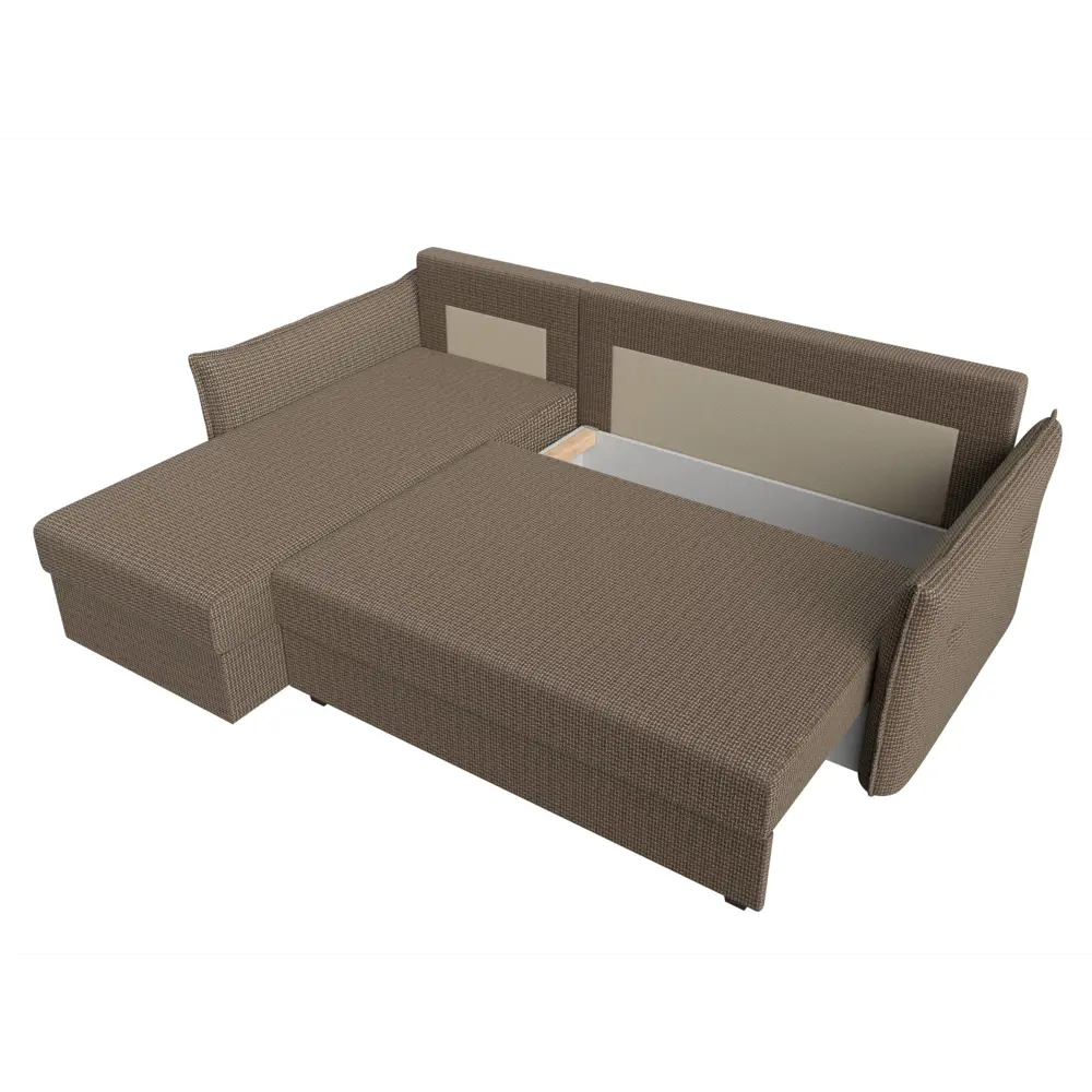 Фото 6 Диван Лига Диванов Лига-004 118449L 226x85x140 см рогожка цвет коричневый Фото 6 Диван Лига Диванов Лига-004 118449L 226x85x140 см рогожка цвет коричневый