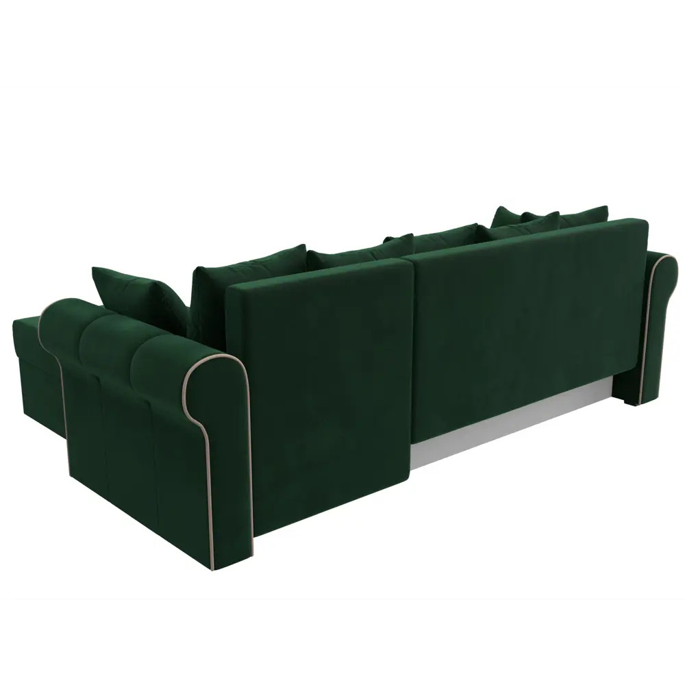 Фото 5 Диван Лига Диванов Рейн 112576 233x78x141 см велюр цвет зеленый Фото 5 Диван Лига Диванов Рейн 112576 233x78x141 см велюр цвет зеленый
