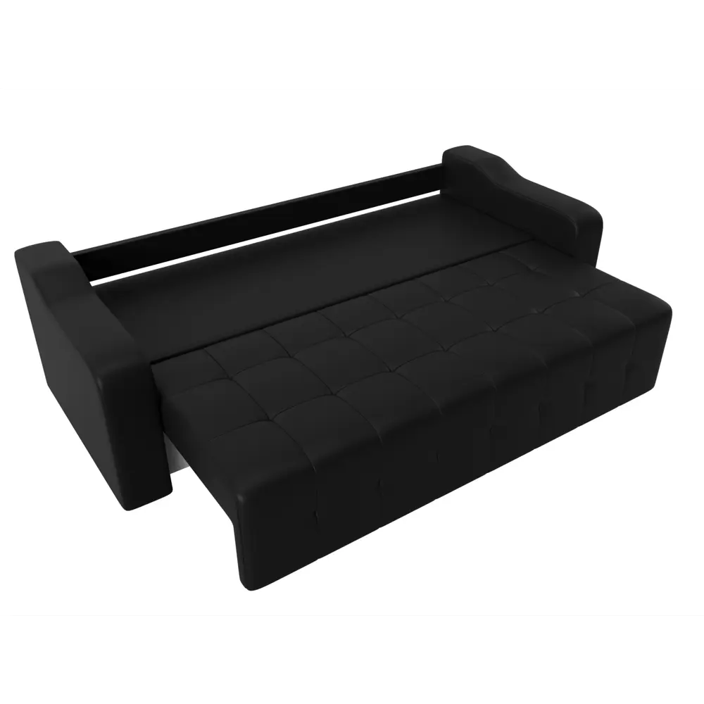 Фото 8 Диван Лига Диванов Лиссабон 117499 233x91x99 см искусственная кожа цвет черный Фото 8 Диван Лига Диванов Лиссабон 117499 233x91x99 см искусственная кожа цвет черный