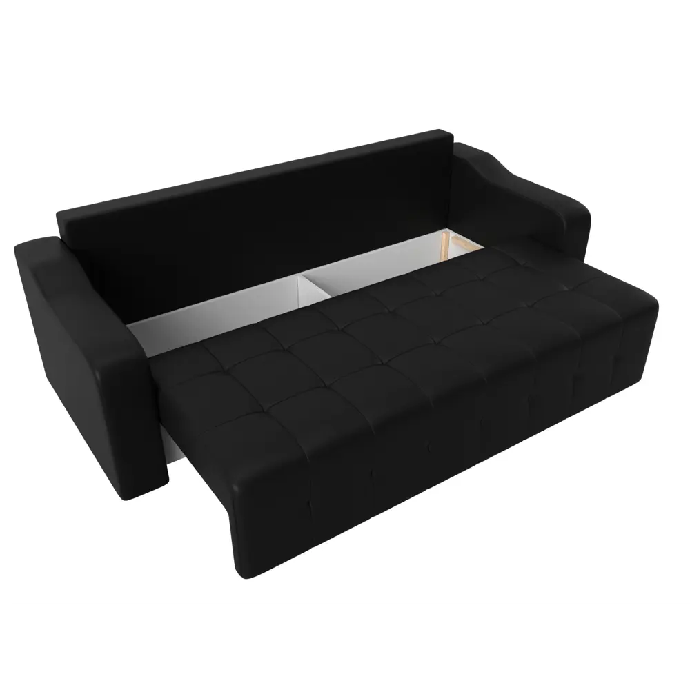 Фото 7 Диван Лига Диванов Лиссабон 117499 233x91x99 см искусственная кожа цвет черный Фото 7 Диван Лига Диванов Лиссабон 117499 233x91x99 см искусственная кожа цвет черный