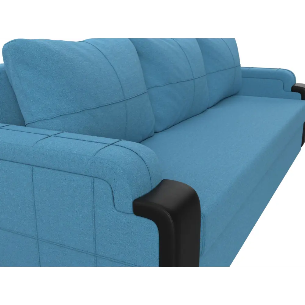 Фото 3 Диван Лига Диванов Николь Лайт 121559 225x91x77 см рогожка цвет голубой Фото 3 Диван Лига Диванов Николь Лайт 121559 225x91x77 см рогожка цвет голубой