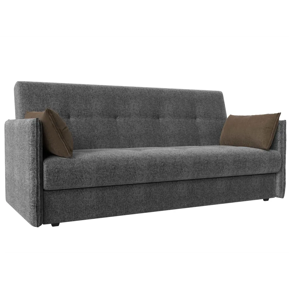 Фото Диван Лига Диванов Лига-018 117878 192x90x83 см рогожка цвет серый Фото Диван Лига Диванов Лига-018 117878 192x90x83 см рогожка цвет серый