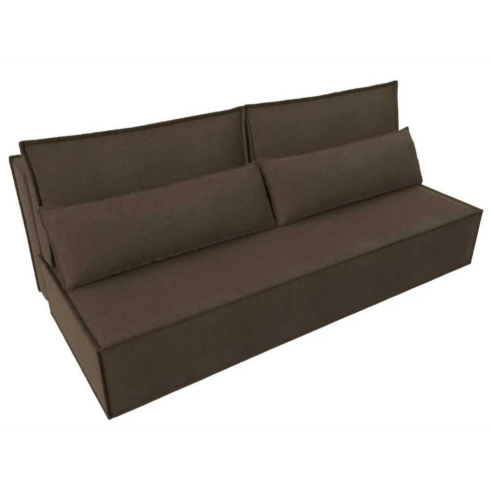 Фото 2 Диван Лига Диванов Фабио Лайт 114478 202x102x92 см рогожка цвет коричневый