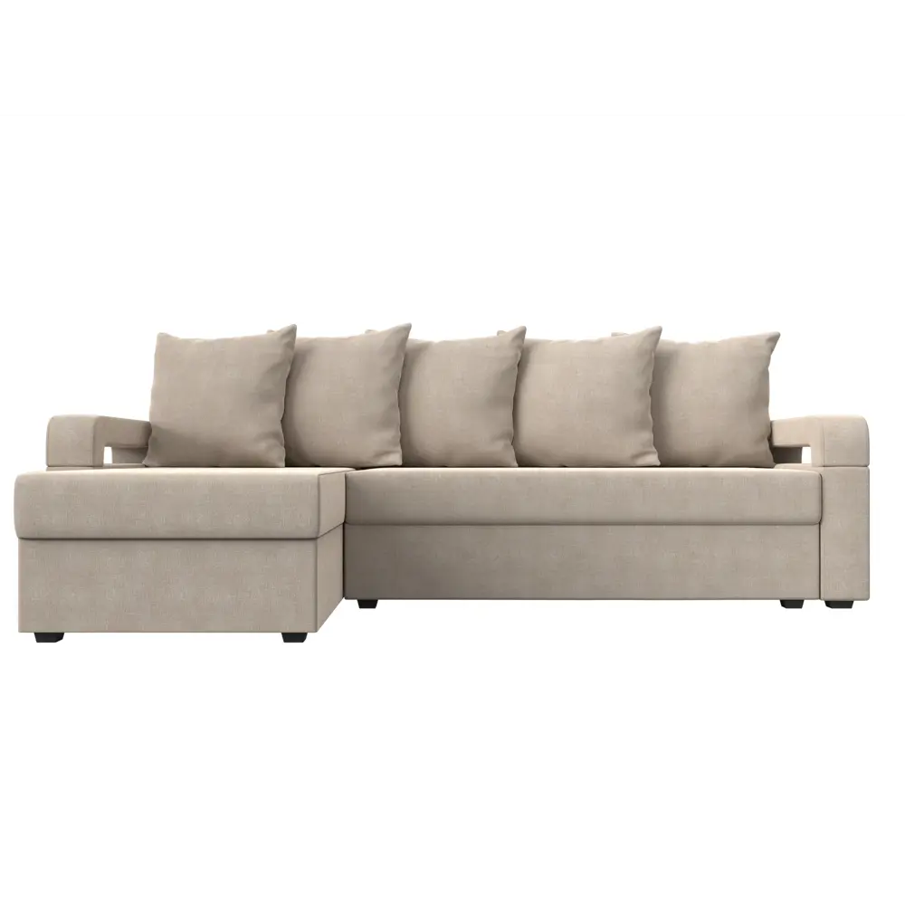 Фото 2 Диван Лига Диванов Гермес левый угол Лайт 112728L 231x90x141 см рогожка цвет бежевый