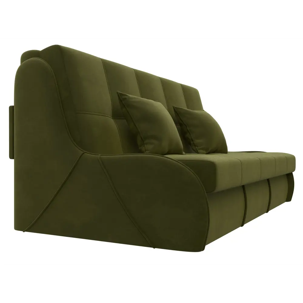 Фото 4 Диван Лига Диванов Риттэр 121731 175x92x104 см вельвет цвет зеленый Фото 4 Диван Лига Диванов Риттэр 121731 175x92x104 см вельвет цвет зеленый