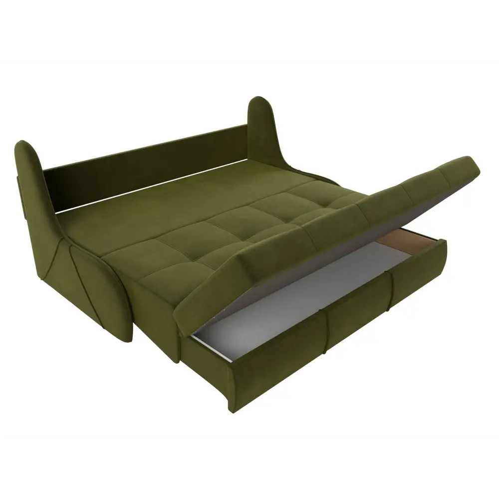 Фото 7 Диван Лига Диванов Риттэр 121731 175x92x104 см вельвет цвет зеленый Фото 7 Диван Лига Диванов Риттэр 121731 175x92x104 см вельвет цвет зеленый