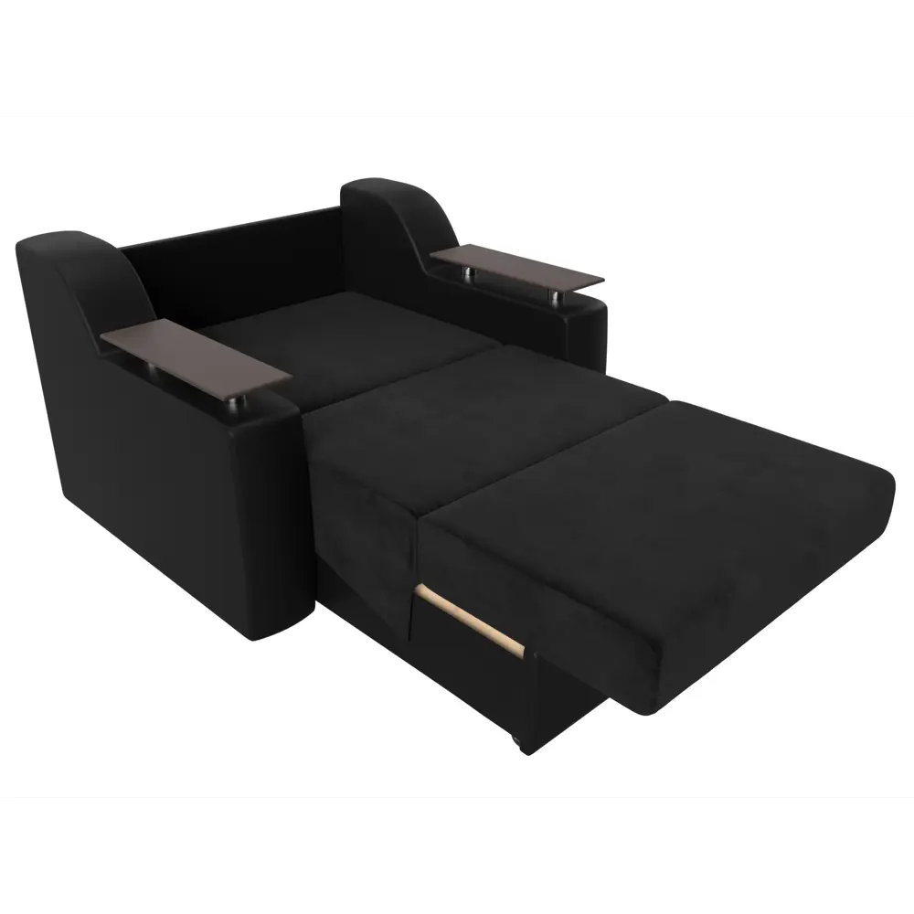 Фото 8 Диван Лига Диванов Сенатор 106437 152x93x110 см велюр цвет черный Фото 8 Диван Лига Диванов Сенатор 106437 152x93x110 см велюр цвет черный