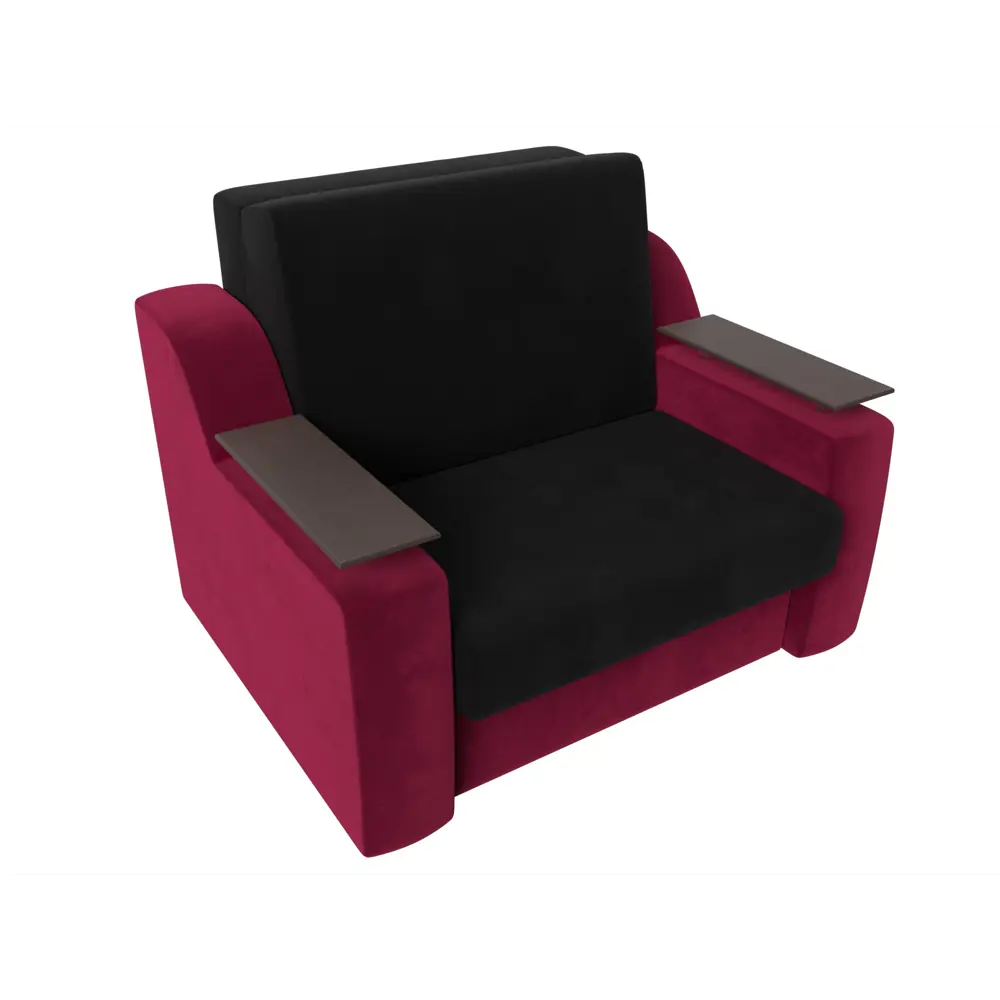 Фото 5 Диван Лига Диванов Сенатор 119902 152x93x110 см вельвет цвет черный/красный Фото 5 Диван Лига Диванов Сенатор 119902 152x93x110 см вельвет цвет черный/красный