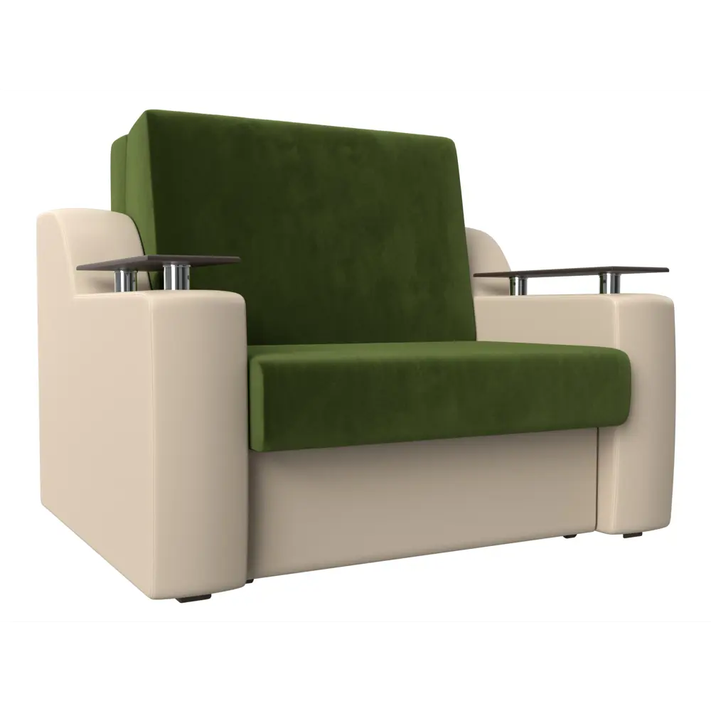 Фото Диван Лига Диванов Сенатор 119903 152x93x110 см вельвет цвет бежевый/зеленый Фото Диван Лига Диванов Сенатор 119903 152x93x110 см вельвет цвет бежевый/зеленый