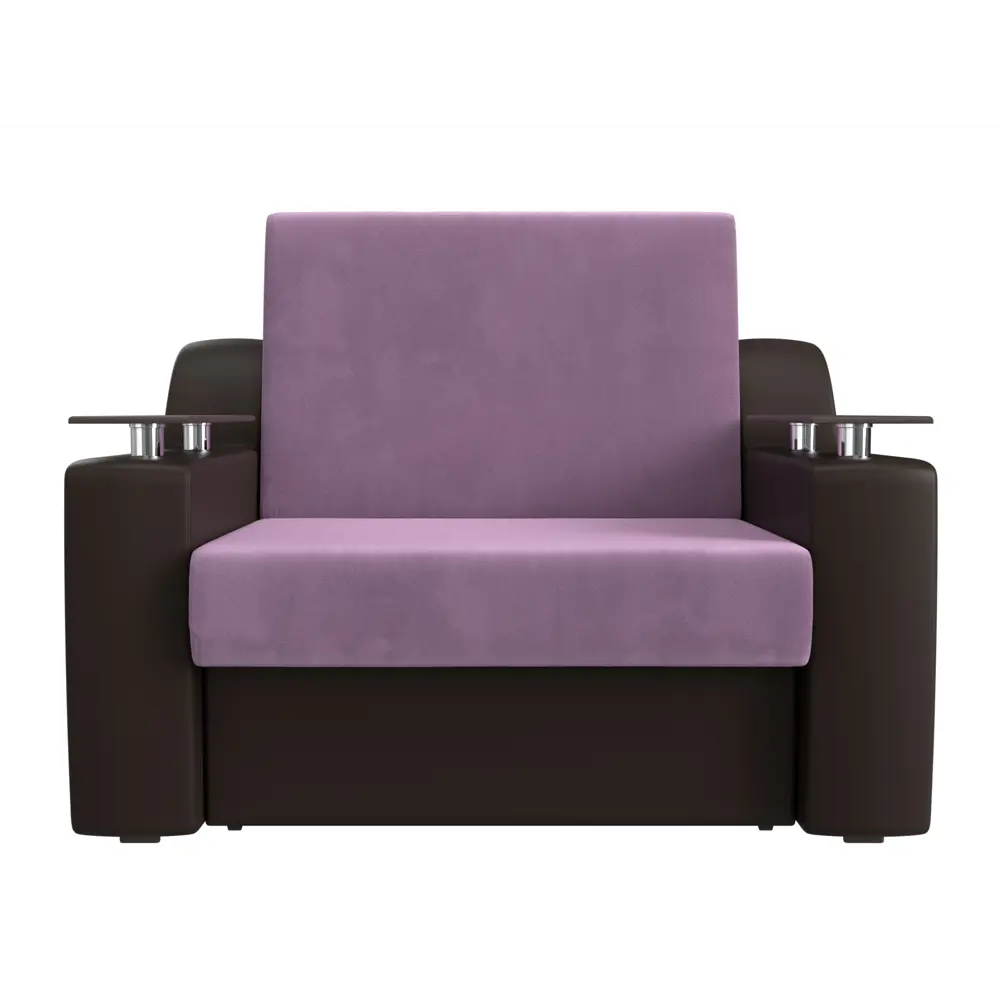 Фото 2 Диван Лига Диванов Сенатор 119912 152x93x110 см вельвет цвет коричневый/фиолетовый Фото 2 Диван Лига Диванов Сенатор 119912 152x93x110 см вельвет цвет коричневый/фиолетовый