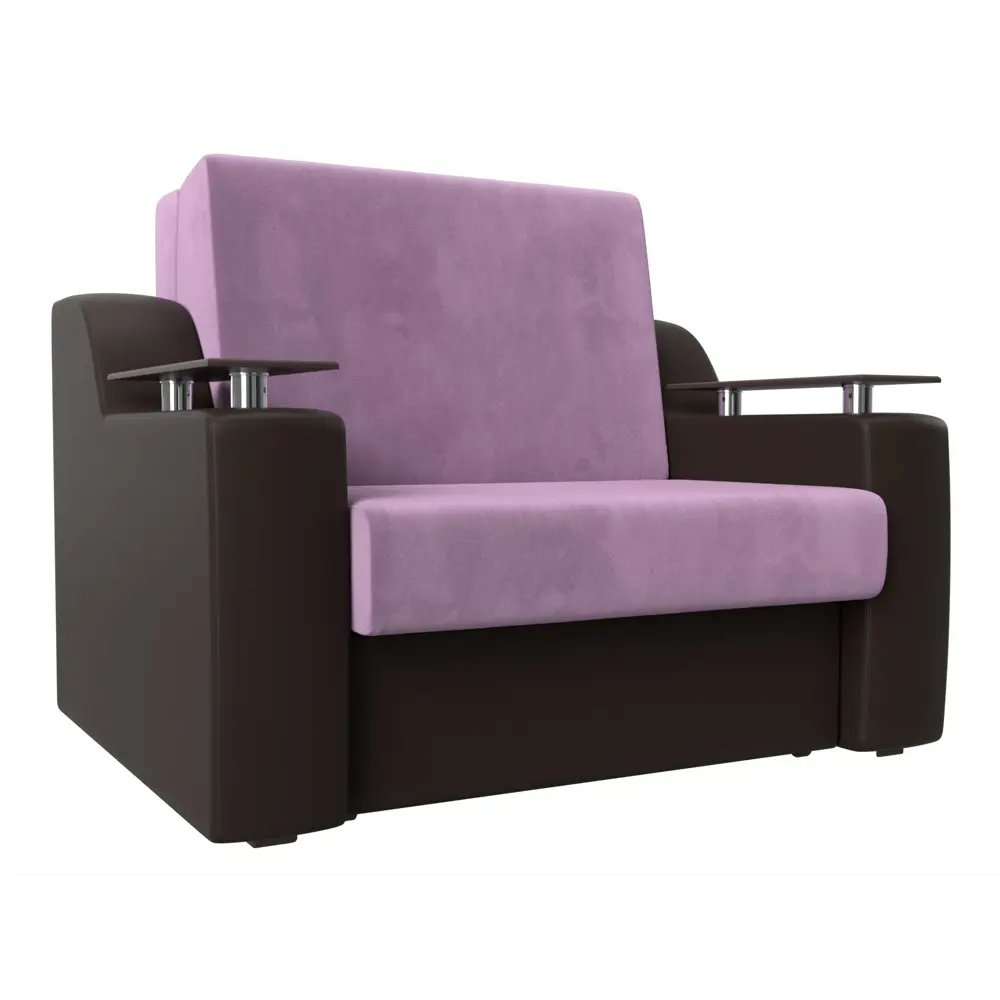 Фото Диван Лига Диванов Сенатор 119912 152x93x110 см вельвет цвет коричневый/фиолетовый Фото Диван Лига Диванов Сенатор 119912 152x93x110 см вельвет цвет коричневый/фиолетовый