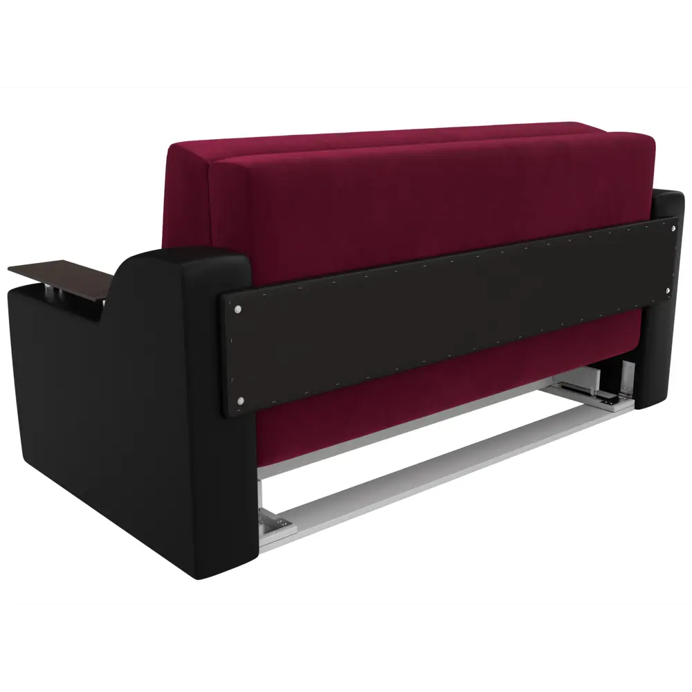 Фото 5 Диван Лига Диванов Сенатор 119927 172x93x110 см вельвет цвет черный/красный Фото 5 Диван Лига Диванов Сенатор 119927 172x93x110 см вельвет цвет черный/красный