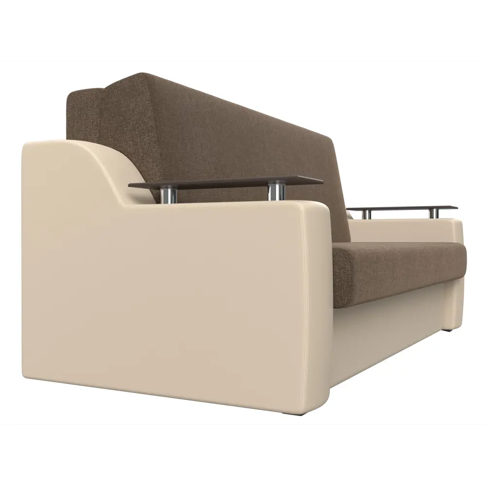 Фото 4 Диван Лига Диванов Сенатор 106474 192x93x110 см рогожка цвет коричневый Фото 4 Диван Лига Диванов Сенатор 106474 192x93x110 см рогожка цвет коричневый