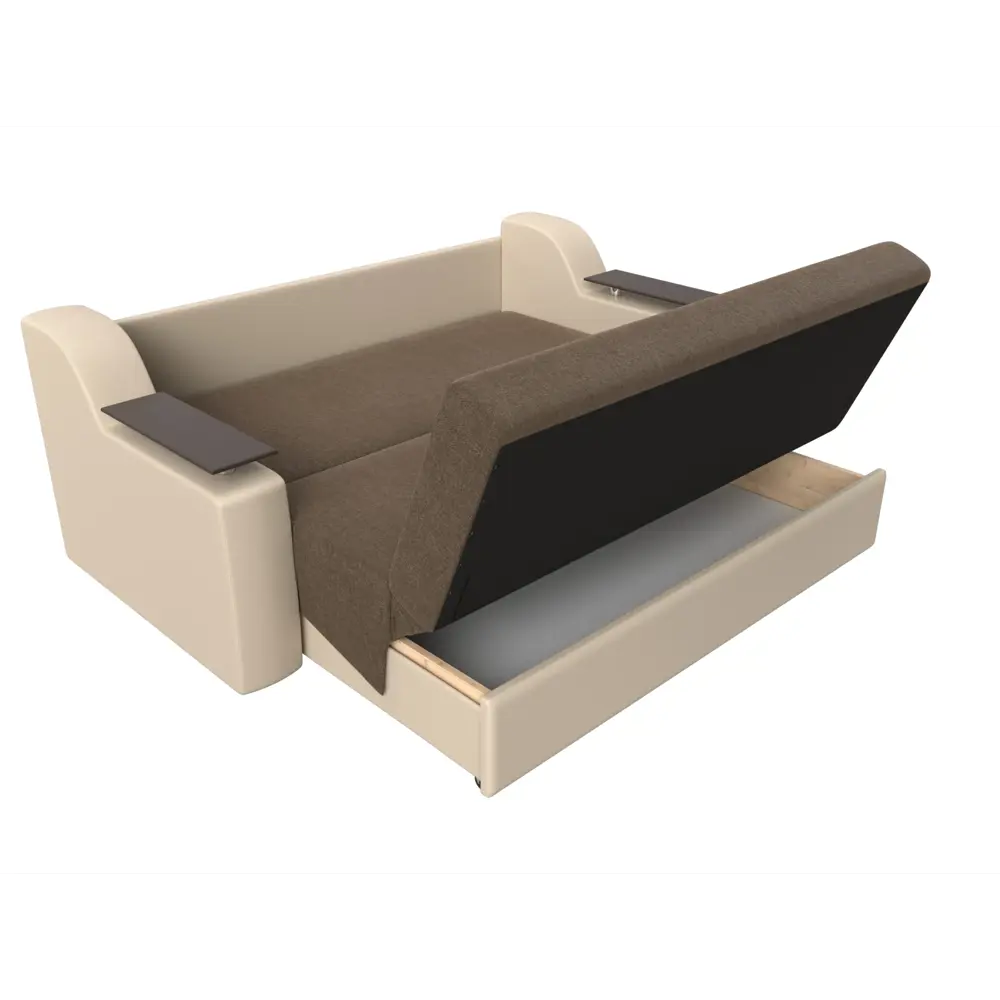 Фото 7 Диван Лига Диванов Сенатор 106474 192x93x110 см рогожка цвет коричневый Фото 7 Диван Лига Диванов Сенатор 106474 192x93x110 см рогожка цвет коричневый