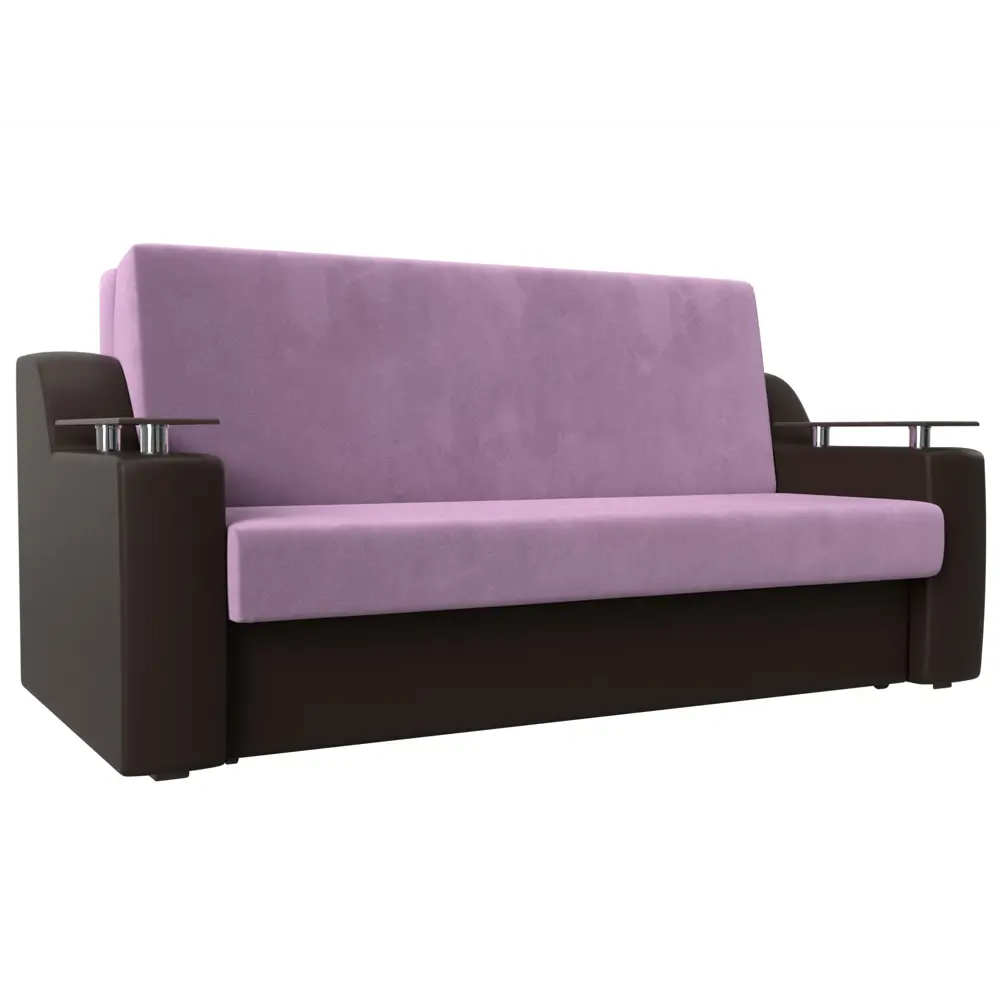 Фото Диван Лига Диванов Сенатор 119958 192x93x110 см вельвет цвет коричневый/фиолетовый Фото Диван Лига Диванов Сенатор 119958 192x93x110 см вельвет цвет коричневый/фиолетовый