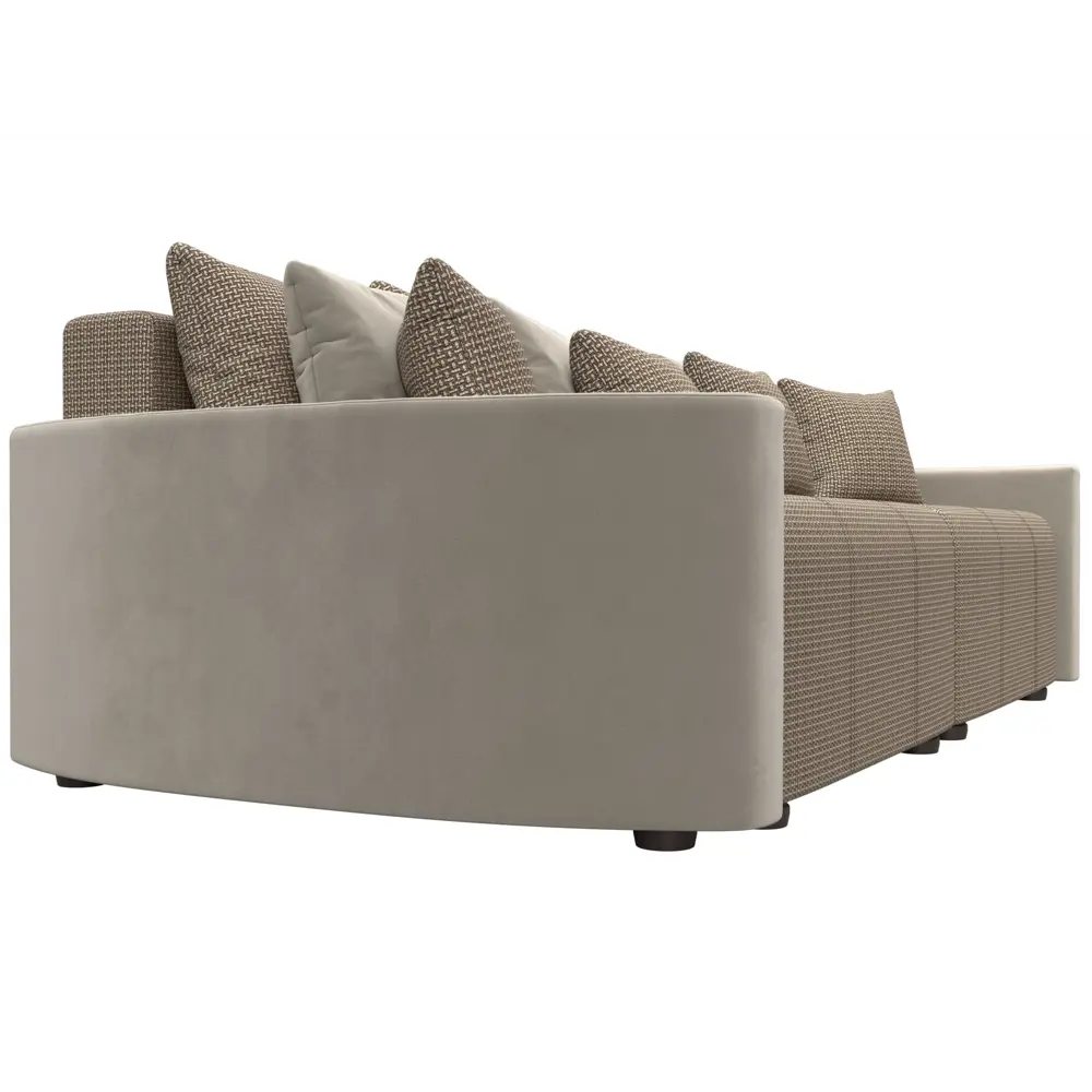 Фото 5 Диван Лига Диванов Бристоль 107158 295x79x148 см рогожка цвет коричневый