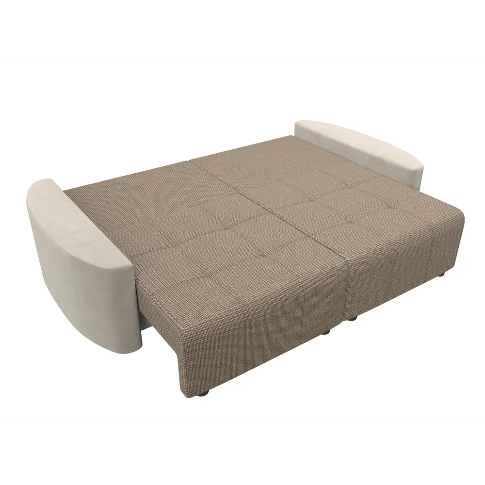 Фото 2 Диван Лига Диванов Бристоль 107158 295x79x148 см рогожка цвет коричневый