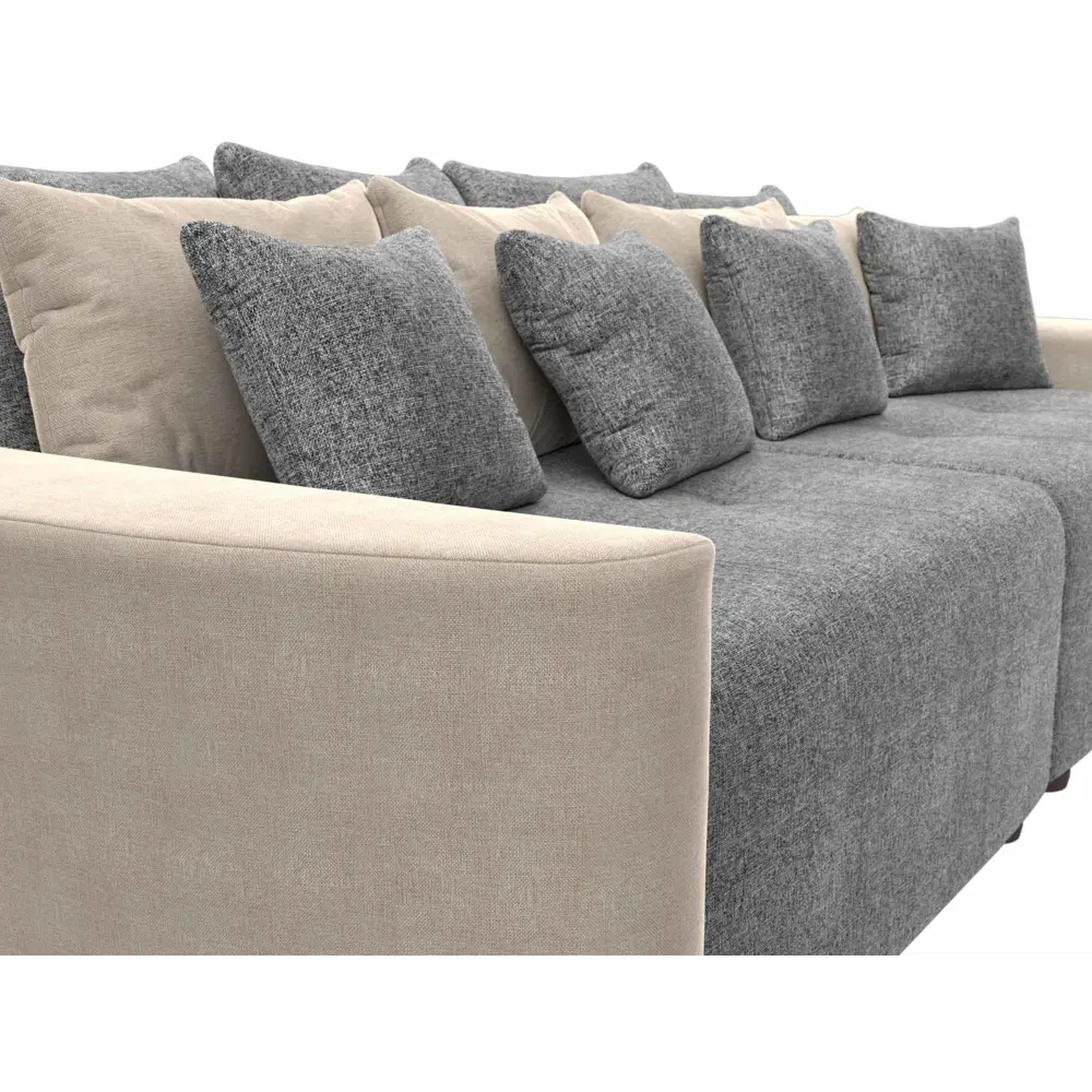 Фото 4 Диван Лига Диванов Бристоль 100178 295x79x148 см рогожка цвет серый Фото 4 Диван Лига Диванов Бристоль 100178 295x79x148 см рогожка цвет серый