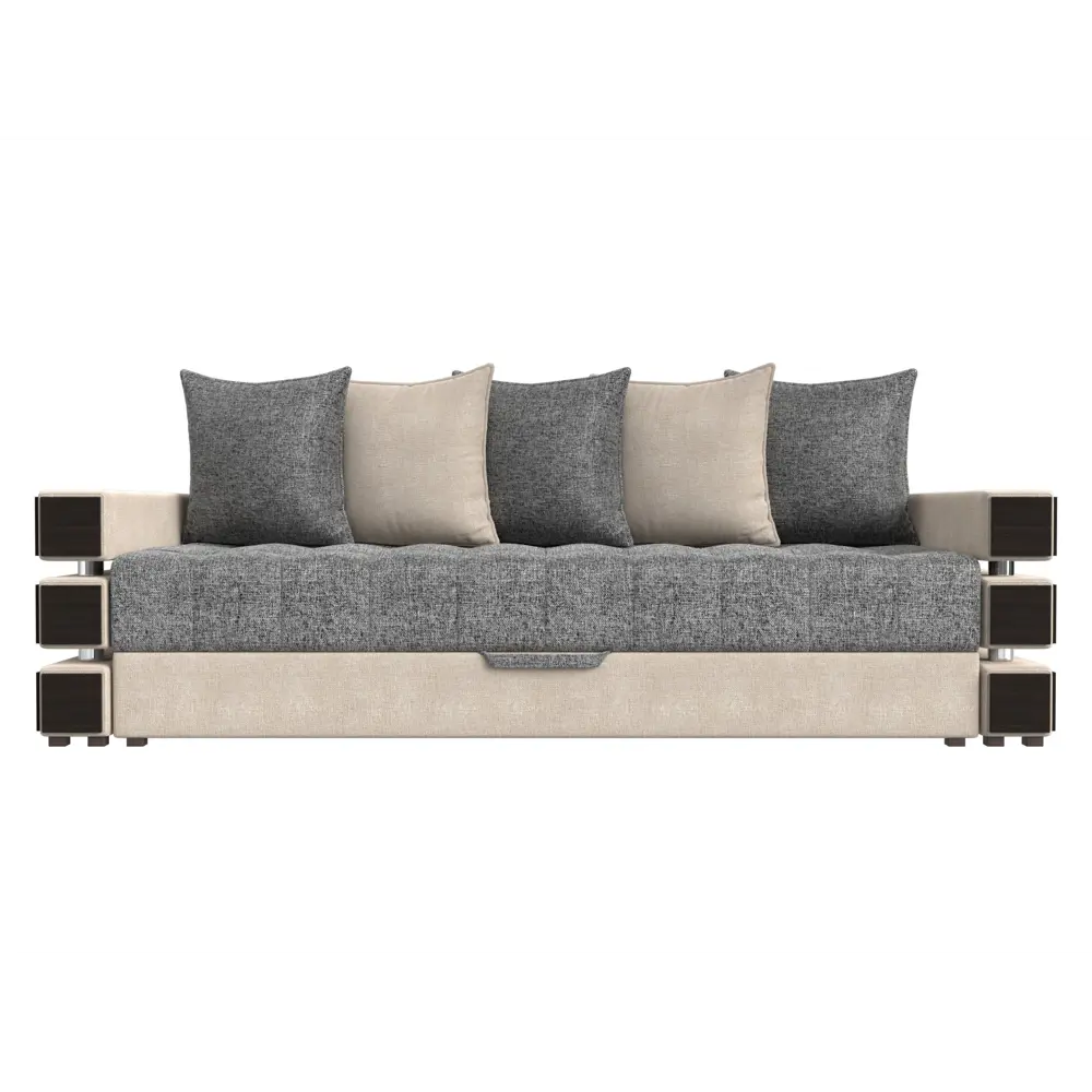 Фото 2 Диван Лига Диванов Венеция 108414 226x88x103 см рогожка цвет серый Фото 2 Диван Лига Диванов Венеция 108414 226x88x103 см рогожка цвет серый