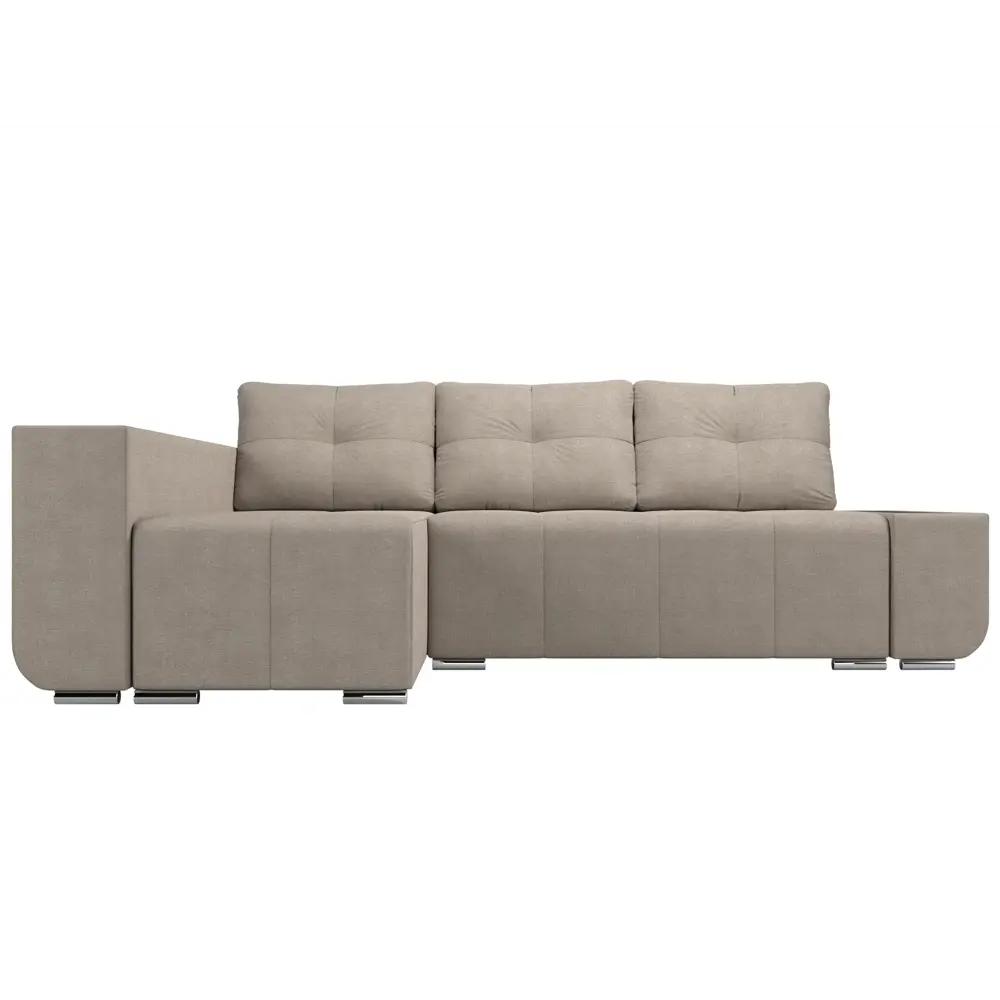 Фото 2 Диван Лига Диванов Амадэус Люкс 109724L 271x69x169 см рогожка цвет бежевый