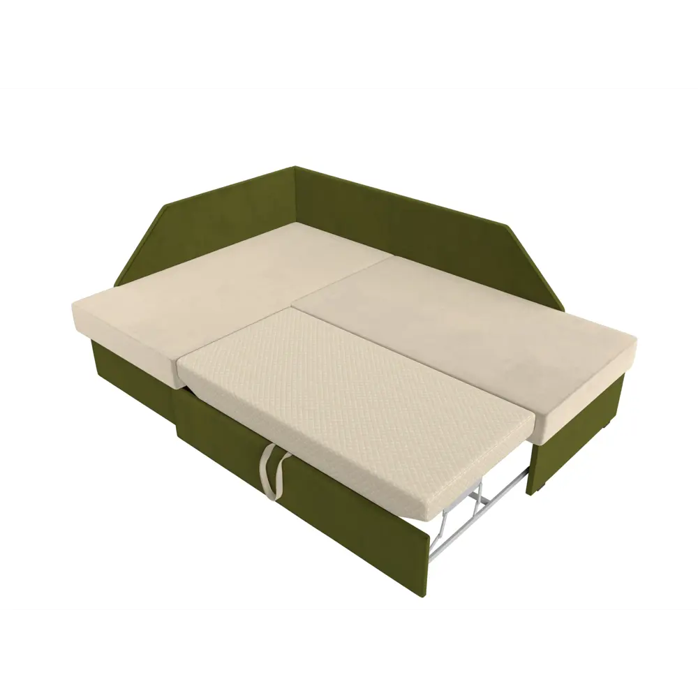 Фото 7 Диван Лига Диванов Андора 102667L 205x75x153 см вельвет цвет бежевый