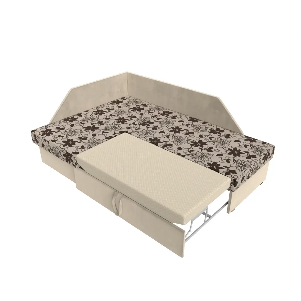 Фото 7 Диван Лига Диванов Андора 102660L 205x75x153 см рогожка цвет бежевый