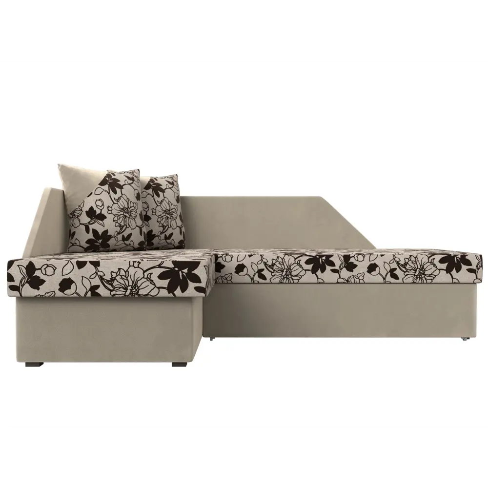 Фото 2 Диван Лига Диванов Андора 102660L 205x75x153 см рогожка цвет бежевый