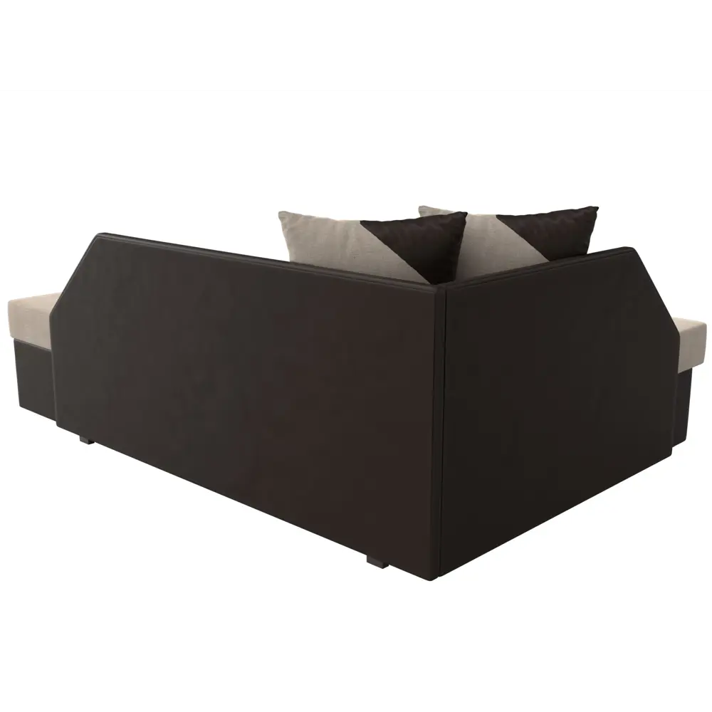 Фото 5 Диван Лига Диванов Андора 102672L 205x75x153 см рогожка цвет бежевый