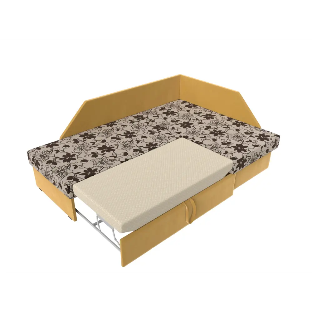 Фото 7 Диван Лига Диванов Андора 119739 205x75x153 см рогожка цвет желтый Фото 7 Диван Лига Диванов Андора 119739 205x75x153 см рогожка цвет желтый