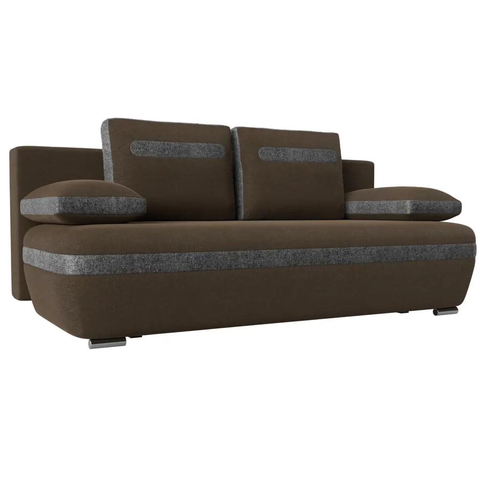 Фото Диван Лига Диванов Каир 100317 198x95x105 см рогожка цвет коричневый Фото Диван Лига Диванов Каир 100317 198x95x105 см рогожка цвет коричневый