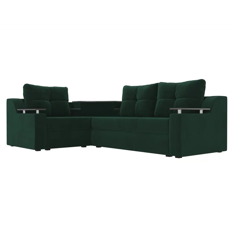 Фото 5 Диван Лига Диванов Тесей 107614L 254x74x184 см велюр цвет бежевый