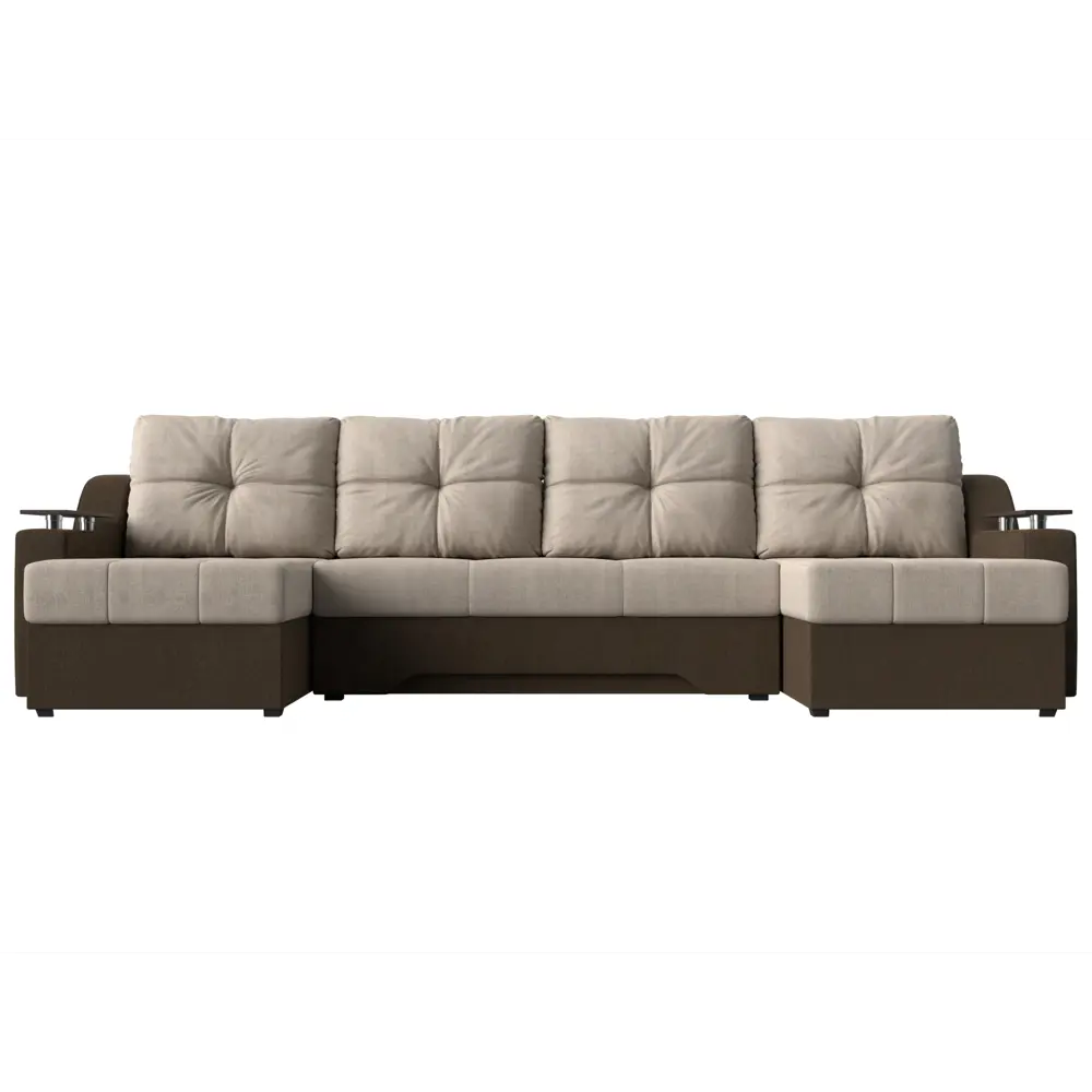 Фото 2 Диван Лига Диванов Сенатор 28924 300x85x150 см рогожка цвет бежевый Фото 2 Диван Лига Диванов Сенатор 28924 300x85x150 см рогожка цвет бежевый