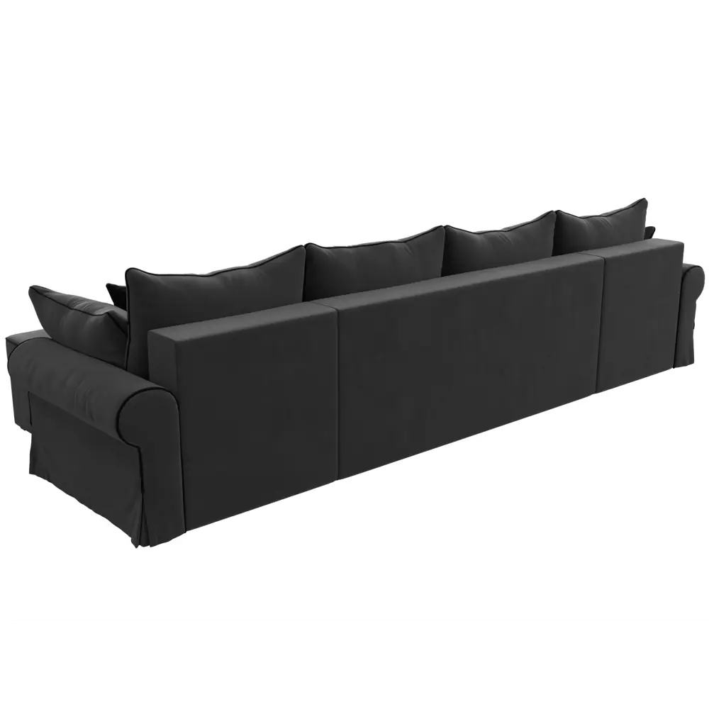 Фото 3 Диван Лига Диванов Элис 110287 336x83x157 см велюр цвет серый Фото 3 Диван Лига Диванов Элис 110287 336x83x157 см велюр цвет серый