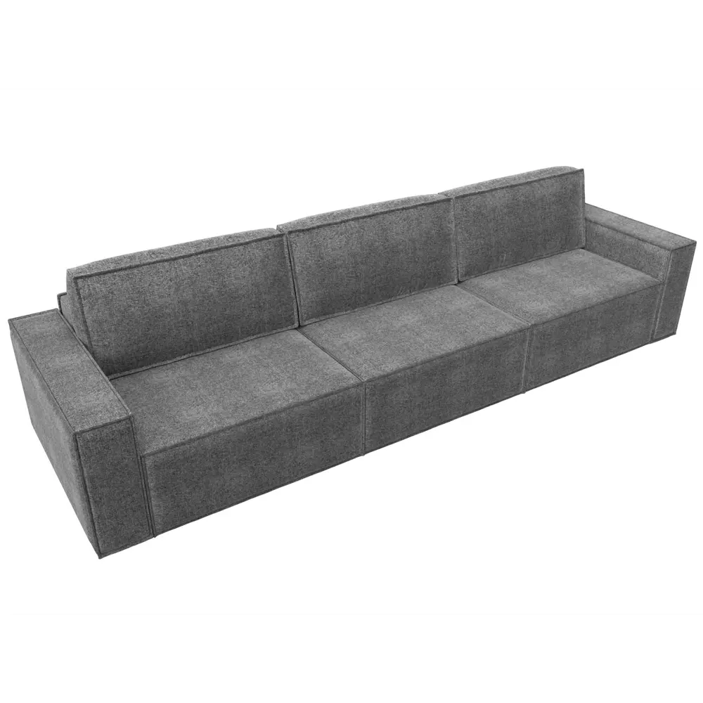 Фото 7 Диван Лига Диванов Куба 116888 345x92x116 см рогожка цвет серый Фото 7 Диван Лига Диванов Куба 116888 345x92x116 см рогожка цвет серый