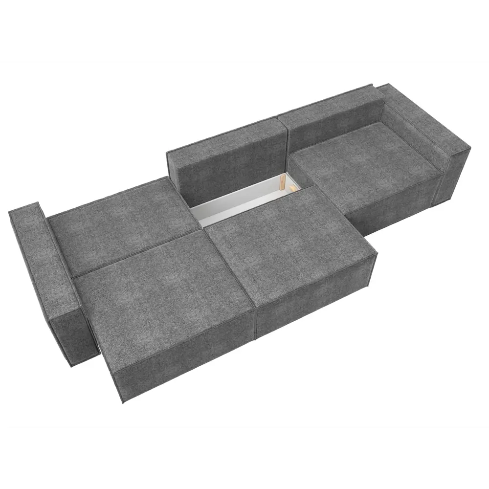 Фото 9 Диван Лига Диванов Куба 116888 345x92x116 см рогожка цвет серый Фото 9 Диван Лига Диванов Куба 116888 345x92x116 см рогожка цвет серый