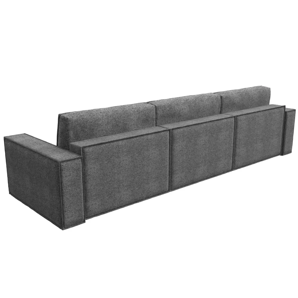 Фото 6 Диван Лига Диванов Куба 116888 345x92x116 см рогожка цвет серый Фото 6 Диван Лига Диванов Куба 116888 345x92x116 см рогожка цвет серый