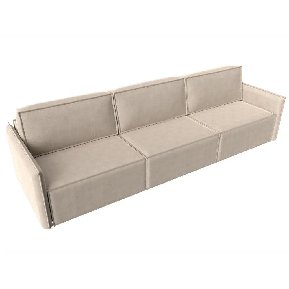 Фото 7 Диван Лига Диванов Либерти 116911 318x92x120 см рогожка цвет бежевый