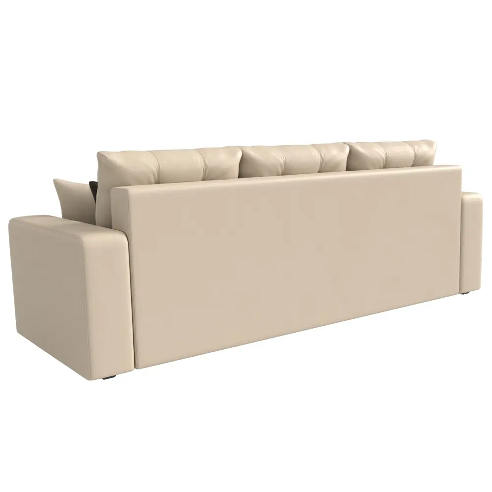 Фото 5 Диван Лига Диванов Ливерпуль 31462 230x85x97 см искусственная кожа цвет бежевый