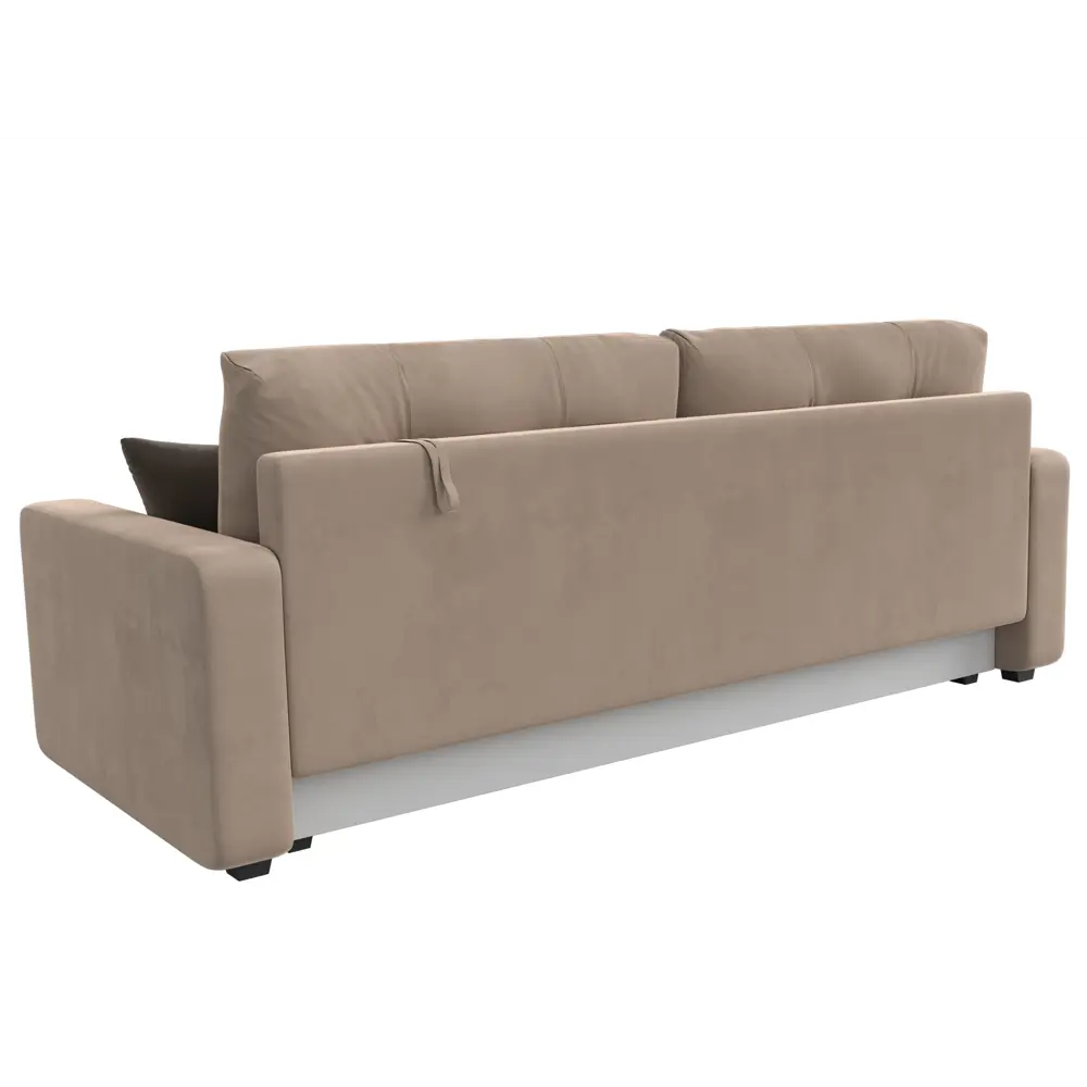 Фото 5 Диван Лига Диванов Ливерпуль Лайт 117184 224x87x80 см велюр цвет бежевый Фото 5 Диван Лига Диванов Ливерпуль Лайт 117184 224x87x80 см велюр цвет бежевый