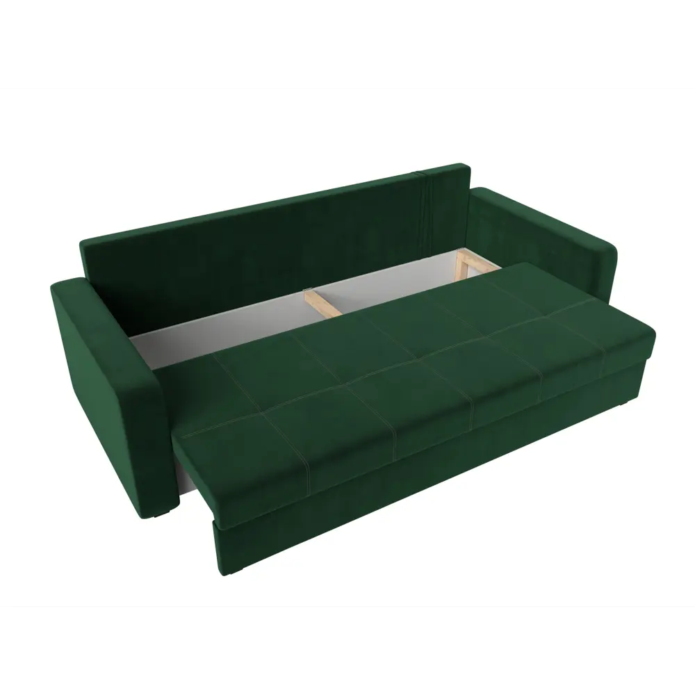 Фото 7 Диван Лига Диванов Ливерпуль Лайт 117187 224x87x80 см велюр цвет зеленый Фото 7 Диван Лига Диванов Ливерпуль Лайт 117187 224x87x80 см велюр цвет зеленый