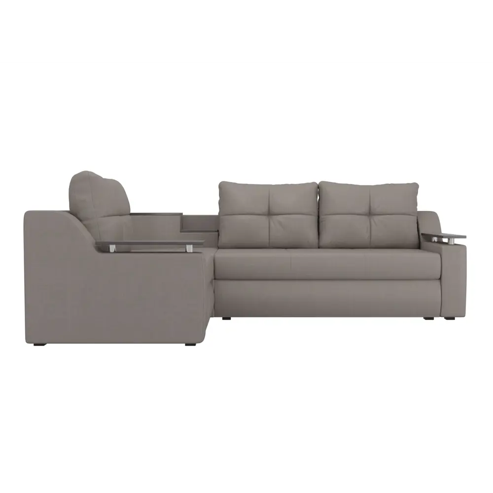 Фото 4 Диван Лига Диванов Тесей 107633L 254x74x184 см рогожка цвет бежевый