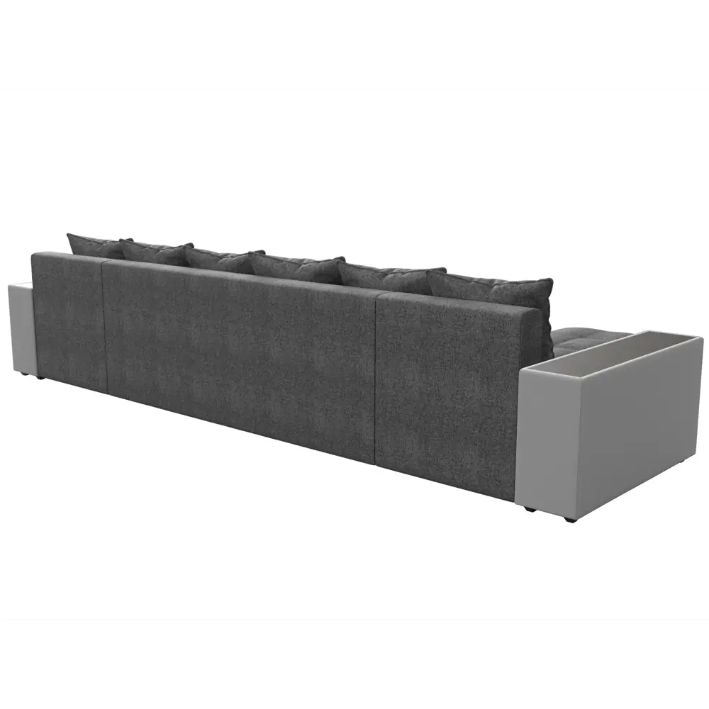 Фото 9 Диван Лига Диванов Дубай 110581R 352x90x163 см рогожка цвет серый/белый Фото 9 Диван Лига Диванов Дубай 110581R 352x90x163 см рогожка цвет серый/белый