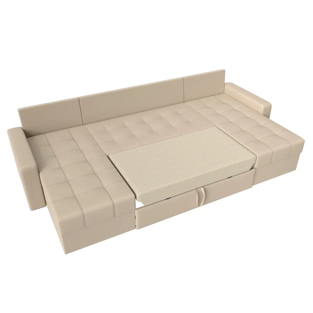 Фото 7 Диван Лига Диванов Ливерпуль 31474 300x90x155 см искусственная кожа цвет бежевый Фото 7 Диван Лига Диванов Ливерпуль 31474 300x90x155 см искусственная кожа цвет бежевый